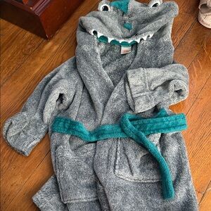 Adorable and soft Dinosaur Kids robe
